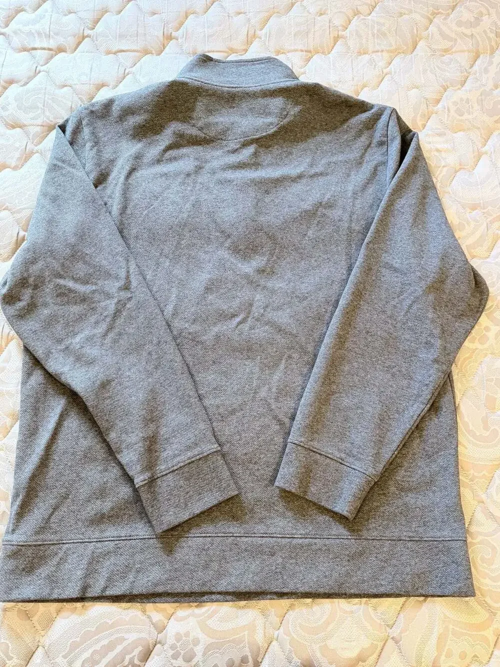 Vineyard Vines Performance Quarter-Zip Pullover Gray XL